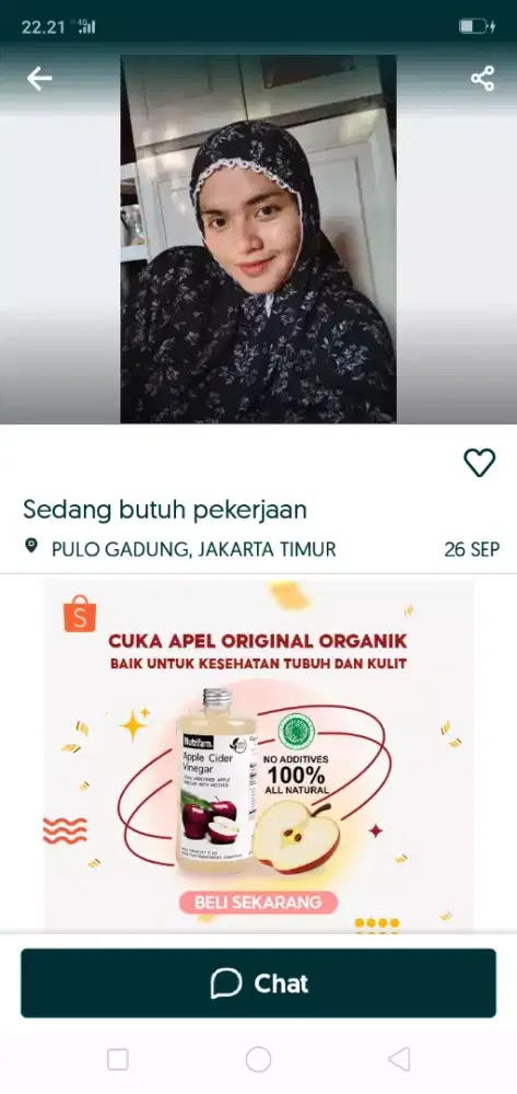Wajah ini perempuan seorang penipu di cari kerja hati hati
