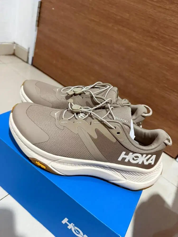 HOKA Transport Wide Men's running - Dune/eggnog