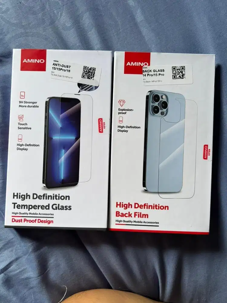 Tempereed glass iphone 14pro/15 pro