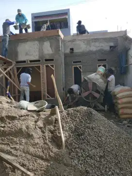 Jasa bangun dan renovasi rumah,kontrakan,kantor. Gudang,dll