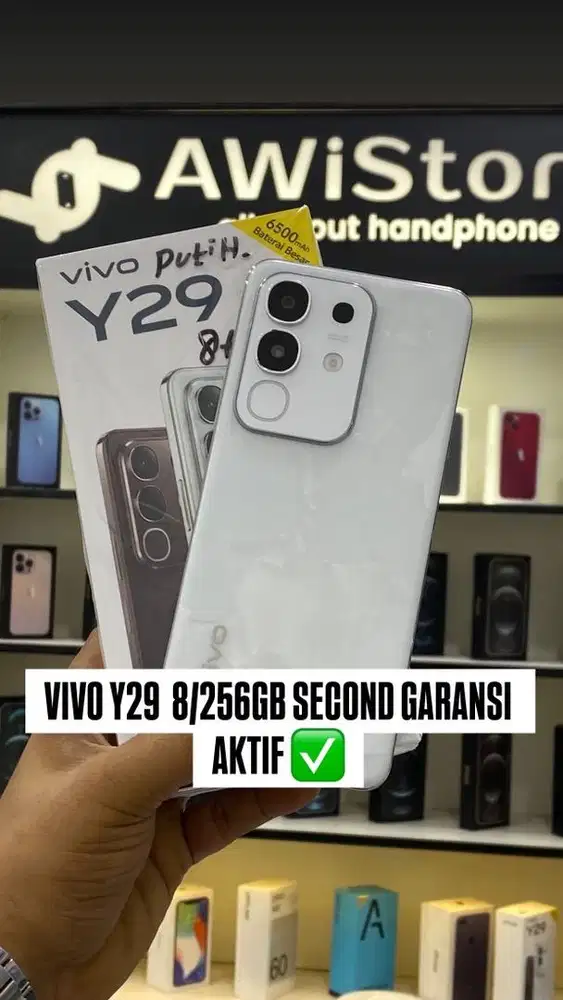 VIVO Y29 8+8/256 SECOND GARANSI PANJANG
