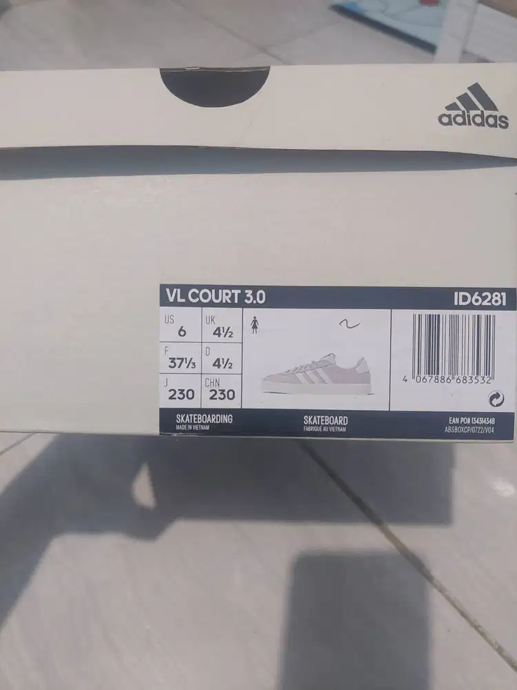 ADIDAS SKATEBOARD COURT VL 3.0 PINK ID6281