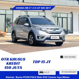 FIRST HAND HONDA BR-V 1.5 E AT NIK 2017