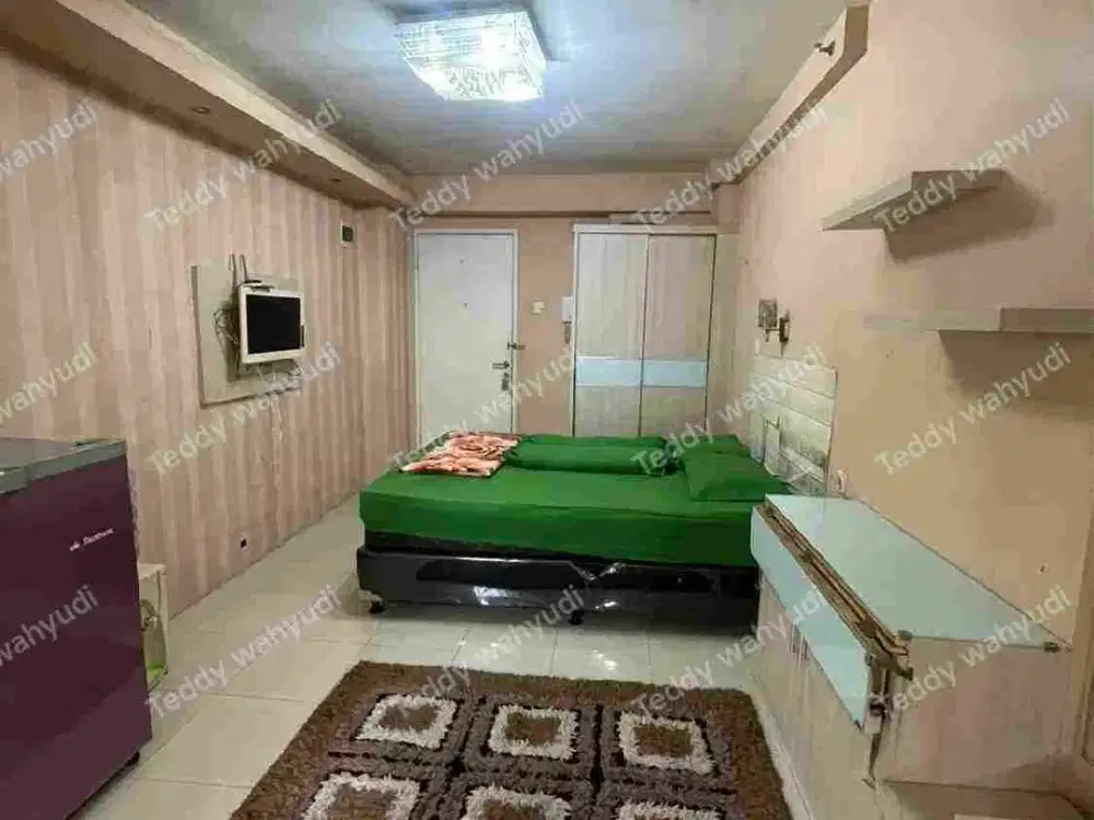 Apartemen kalibata city green palace studio type besar