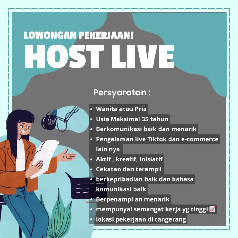 LOKER HOST LIVE ONLINE SHOP