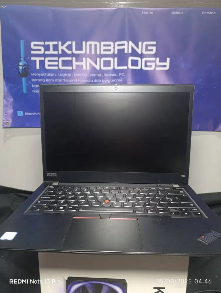 ThinkPad T490 – i5 Gen 8 | Tipis, Kencang, Siap Kerja!