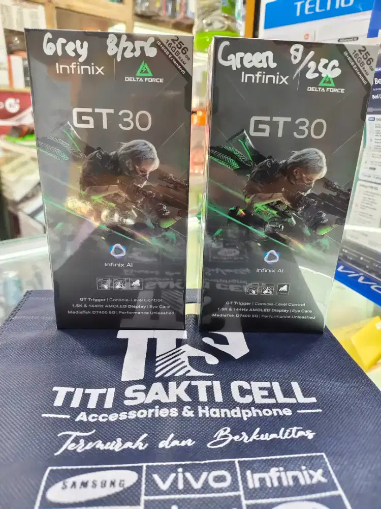 Infinix GT 30 8/256 promo new segel pabrik
