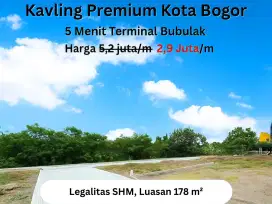 Dijual Kavling Murah 5 Menit Terminal Bubulak Cicil 12x