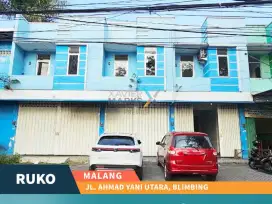 Dijual Ruko 2 Unit di Poros Jalan A Yani Blimbing Malang Strategis