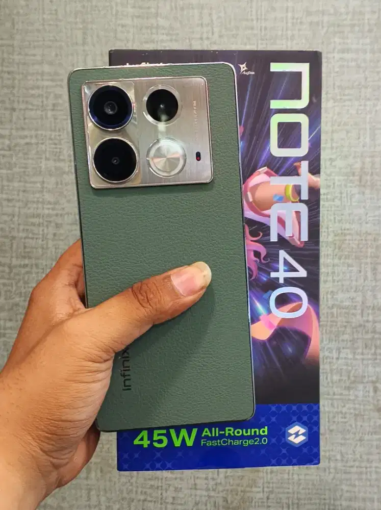 Infinix Note 40 8/256 Mulus Lengkap Fullset Original