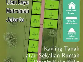 Jual Kavling Tanah Murah Utan Kayu Matraman di Pusat Jakarta