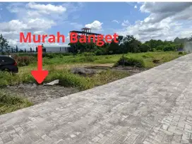 300 Meter RS UGM, Tanah di Trihanggo Jogja Murah, SHM Pekarangan