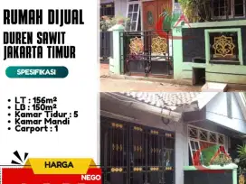 Duren sawit , jakarta timur ,siap huni, harga terbaik