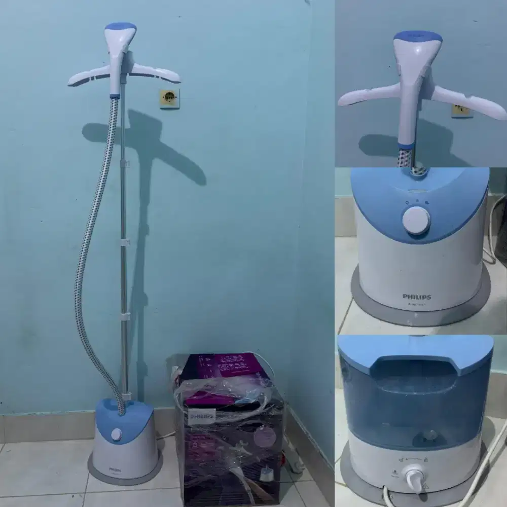 Setrika Uap Phillips 900 watt include box