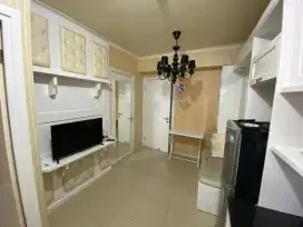 DIJUAL APARTEMEN GREEN PRAMUKA CITY 2 KAMAR INCLUDE BIAYA BALIK NAMA