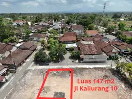 Tanah Ngaglik Kaliurang 10 Jogja, Murah Akses Mobil, SHM