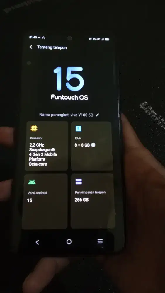 Vivo Y100 5G 8+8GB