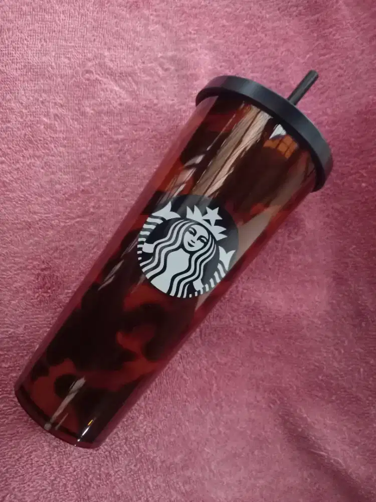 Sbux tortoise tumbler 24 Oz/710 ml