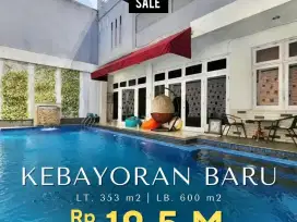 KEBAYORAN BARU PRIME AREA POOL SIAP HUNI BEST PRICE