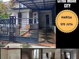 Jual Cepat Rumah Cantik Siap Huni. Citra Indah Cibubur Cileungsi.