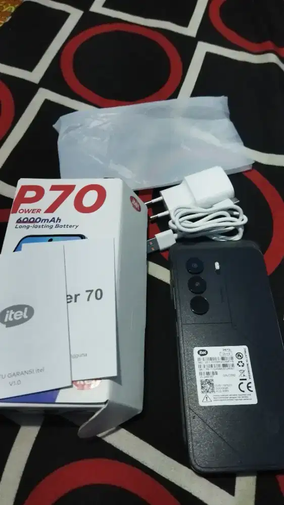 Itel P70 Baru - Segel di buka - Garansi Resmi - Fullset