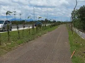 Tanah bypass Bandara Internasional Lombok menuju Mandalika