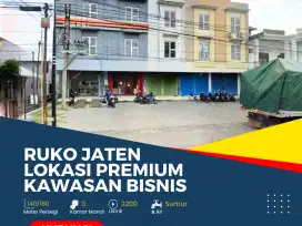 Ruko Jaten Lokasi Premium Kawasan Bisnis