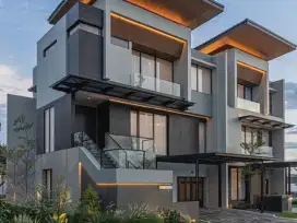 Rumah mewah 3 lantai cluster  heron