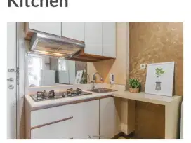 JUAL RUGI MEWAH BGT DG INTERIOR DESIGN GREEN PRAMUKA APARTEMEN CITY