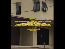NEGO Ruko 2 Lantai di Setu Burangkeng Cimanggis Depan Sekolahan SMKN