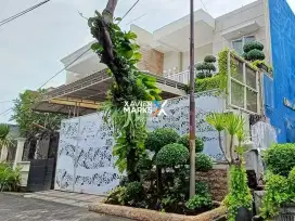 Rumah modern minimalis full furnished manyar surabaya