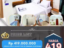 Ready Villa Private Jacuzzi 5 menit ke Mirota Pasaraya, Superindo, KFC