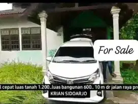 Tanah Selangkah ke Jalan By Pas Krian dekat Taman Sidoarjo, CITO (DND)