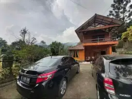 Jual Villa Puncak Murah SHM IMB 3 Kamar dan Kolam Renang