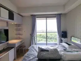 Disewakan Apartemen Gold Coast, Studio, 28m2, Furnish, Sea View