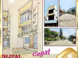DIJUAL RUMAH BARU 3 Lantai di City Resort Cengkareng Jakarta Barat -DO