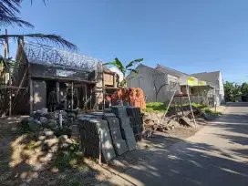 Dijual Rumah Siap Bangun dan Proses Bangun dekat Pasar Godean Harga 50