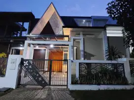 Rumah mewah modern minimalis permata jingga suhat malang