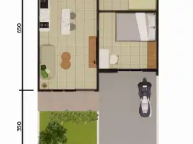Ahsana Living Amarilis Tipe 2 Kamar