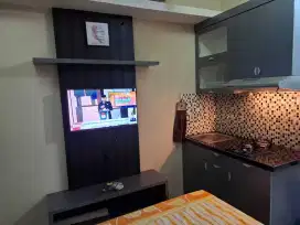 Apartemen green pramuka depan mall sewa studio furnishef murah