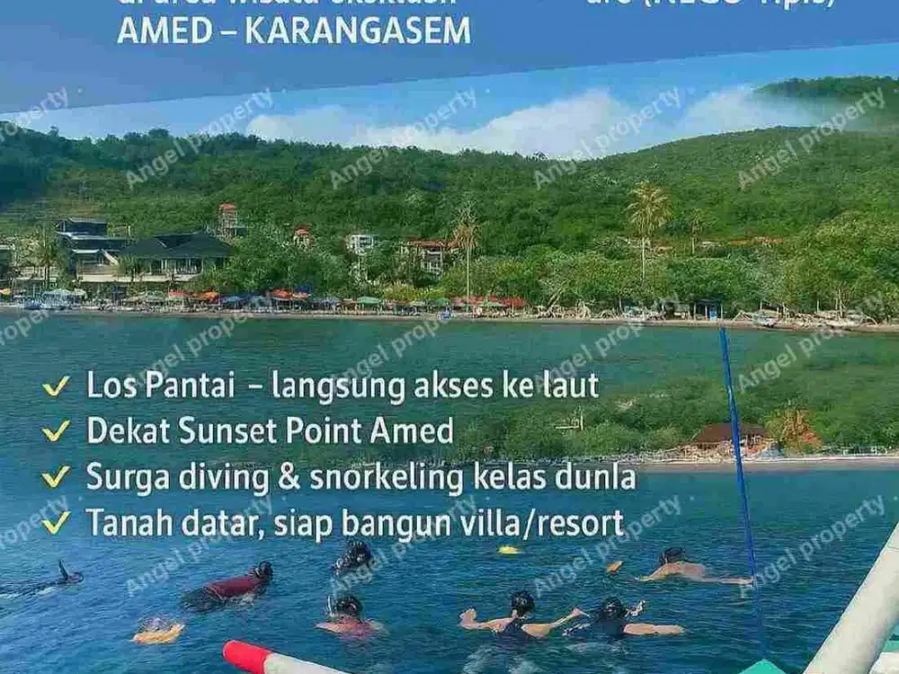 DIJUAL TANAH LOST PANTAI AMED