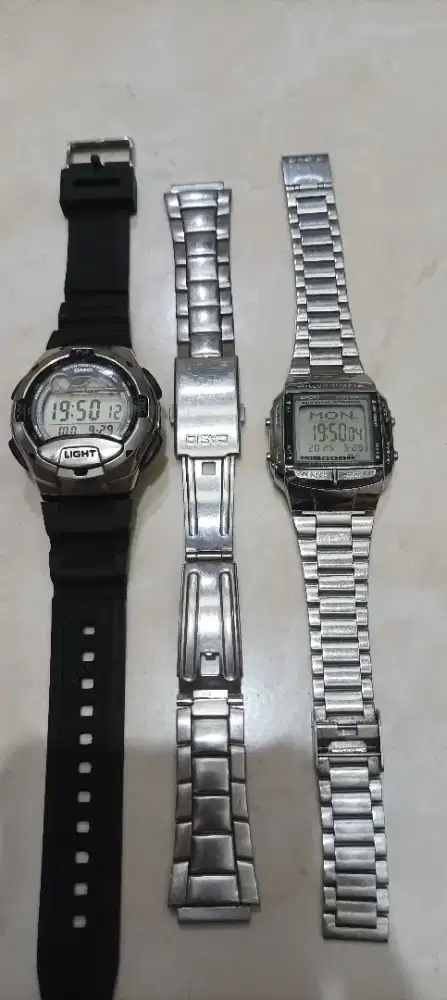 Casio ORI rantai siap pakai semua per jam 250