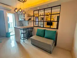 Sewa 2 Kamar Furnished Apartemen Bassura City