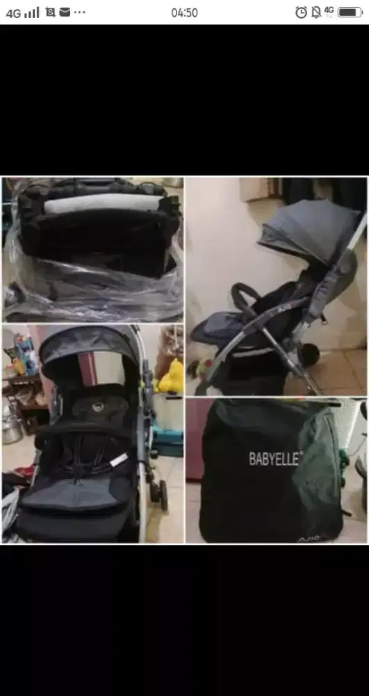 Stroller Bayi Babyelle 2nd masih seperti baru!!