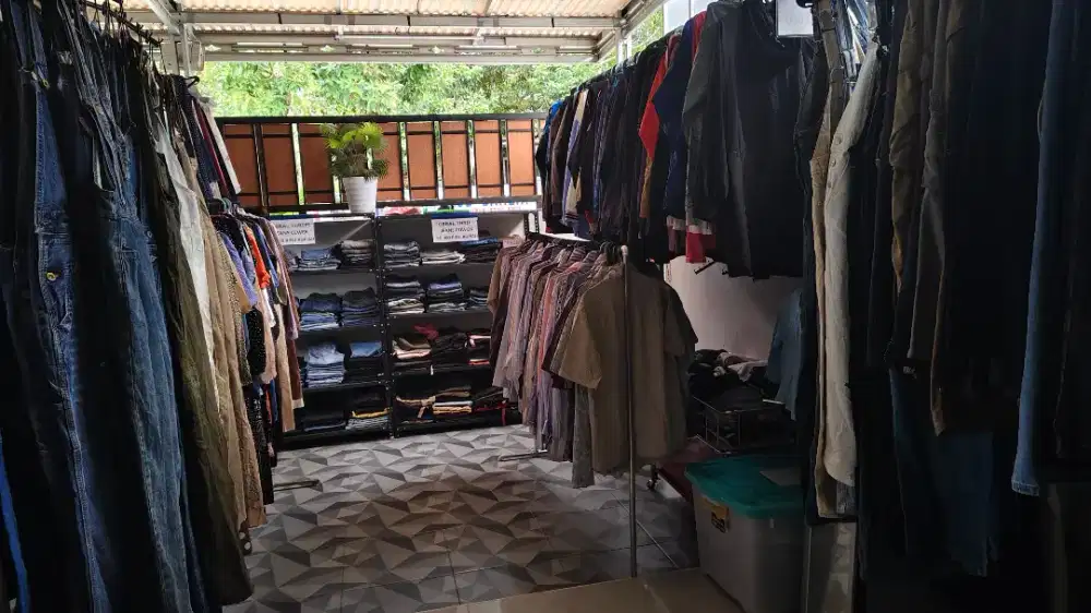 jual pakaian thrift brand koreea