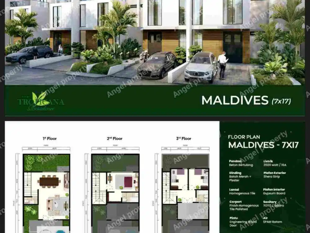 DIJUAL RUMAH NEW TROPICANA RESIDENCE BATAM CENTER