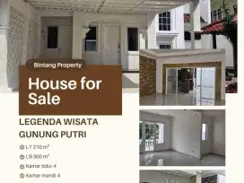 Rumah siap huni di legenda wisata Cibubur