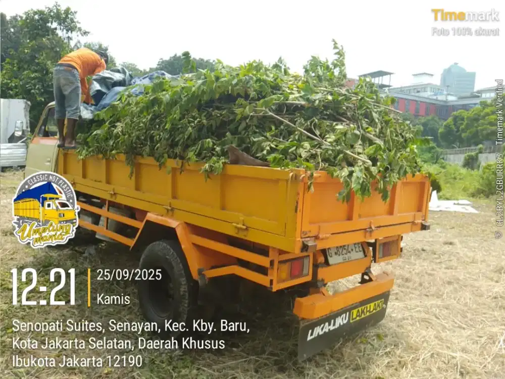 Jasa buang puing dan sampah