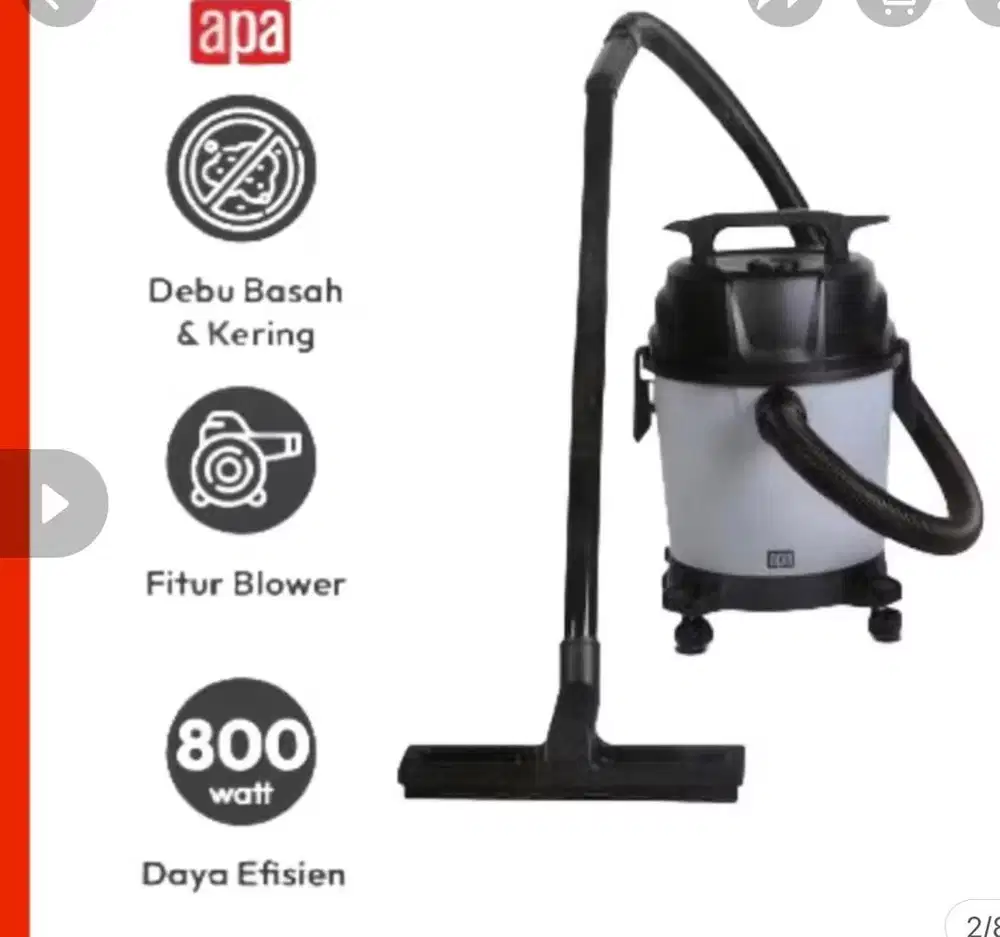 Vacuum cleaner merk APA