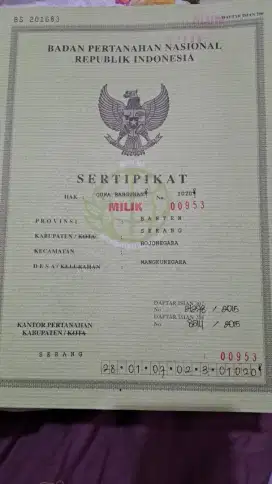 Rumah dalam perumahan aman dan asri